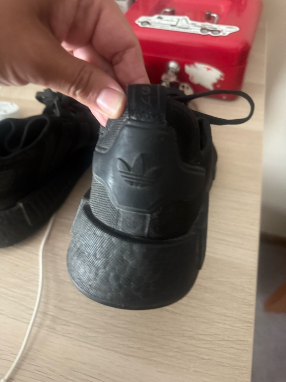 adidas Black Low-Top Trefoil Casual Sneaker